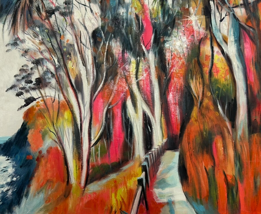 Noosa01, 2022, Oil on canvas, 50cm x 40cm