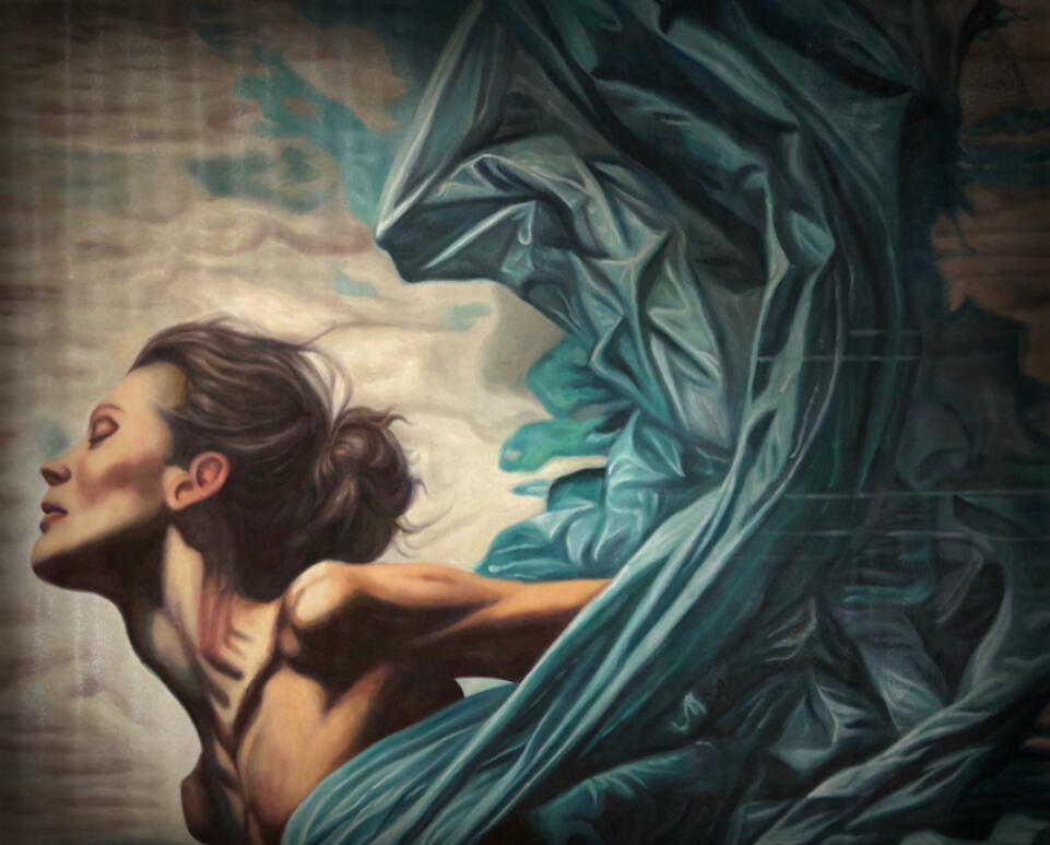 The Unknown, 2020, Oil on Canvas, 100cm x 110cm