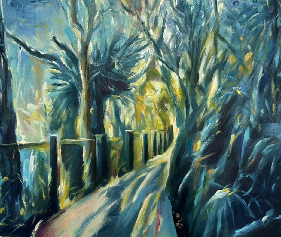 Noosa02, 2022, Oil on canvas, 50cm x 40cm